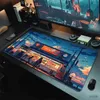 Mouse blocs de mouse Pulseira Rous de computador Mouse Pad Gamer Japão Japão Acessórios de Mescâncias de Mates Acessórios para Escritório PC Cabinete Mousepad Taxate de teclado TATs de jogos XXL