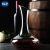 KLP Green Apple Red Wine Glass Set Hushållens Decanter European Glass Crystal Cup Wine Stemware Creative Set 240407