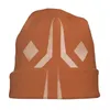 Berets Fulcrum Ahsoka Tano Logo Schädel Mützen Hüte warm Herbst Winter Outdoor -Kappe Strickhaubendeckel für Unisex Erwachsene