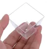 Cuilles jetables Paies 10pcs PARTION PLASTIQUE transparente transparent transparent contenant des aliments pour le dessert de la gelée