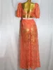 Casual Dresses Feicheng Women's Clothing Fashion Elegant Slim-Fit Sexy Figure Flattering Long Dress 160