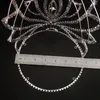 Haarclips Luxe bruids headal headwear schoonheid vrouwen tiaras kroon steentjes tiars volledige ronde verjaardag