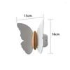 Wall Lamp Butterfly Indoor LED Modern Nordic Black White Home Luminaire Interior Lighting Bedroom Living Room Fixture Decorate