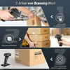 Scanners Eyoyo Bluetooth 2D Barcode Scanner EY029 MATIC Wireless QR Reader Precise Datamatrix voor Warehouse Library 240318 Drop Delive Otqijjj