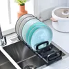 キッチン収納皿ラックシンクボウルポット棚棚キッチン排水ボウルプレート食器棚多機能性