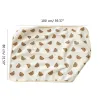 Pads 100x80 cm cartoon Baby Changing Pad katoen waterdichte luierwisselaar voor pasgeborenen Speel mat Matras draagbare luiermat