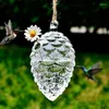 Andra fågelförsörjningar glas kolibri matare bakgård trädgård vild för utanför