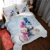 Set di biancheria da letto set di buon natale per bambini copertura da letto motoslitta fettaio piumino gemello