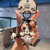 Creative and Personalized Retro Mi, Mouse Couple Rotating Small Plane Keychain Female Cute Cartoon Small Pendant
