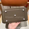 Nuova mini borsa a tracolla della borsetta fatta a mano, borsa del marchio di design superiore, pelle Clemence, completamente realizzata a mano con cuciture del filo di cera, borsa da medico, sensazione di fascia alta