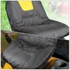 Auto -stoel omvat tractoromslag gazon rijden accessoires weerbestendige maaiertuin geel