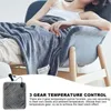 Одеяла электрическое одеяло Универсальное отопление мягкой и удобной нагревается с помощью кабеля для удлинительных данных для колена на шее