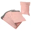 Storage Bags 100 Pcs Pink Courier Bag Package Waterproof Mailing Blue Envelopes Clothing Self Sealing Products