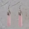 Brincos de balanço Agate/Malaquita verde/rodonita/ametista/opala/tigereye/arenito/rosa cristal/lapis jóias femininas gem