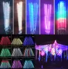 DHL 30cm 8lampsset Christmas Decorations Party Lights Meteor Shower Lamp LED Light Bar Decorative Outdoor Waterproof Tube Colored6169911