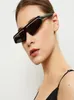 Moda kobiet oko oko oka projektant marki Małe pół ramy okulary żeńskie męskie lustro sport syjamski uv40018965156