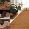 Kudde naturlig bambu sittplats matta te matisolerad pad bordslöpare japansk stil vävd placemat café restaurang dekor