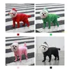 Hondenkleding Pet Raincoat Rain Jacket Coverage 4 Legs Full Body Protection Cover Puppy Rainshoes Waterbestendige kleding voor jas