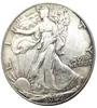 US 1942PSD Walkty Liberty Half Dollar Craft Srebrna kopia monety mosiężne ozdoby domowe akcesoria 29996881