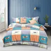 Pure Cotton Duvet Cover One-Piece Skin-Friendly Brushed Simple Single Double Home 1.2/1.5M/1.8/2 M Bed Quilt Cover Generation Hair