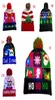 LED Noel Şapkası Pom Pom Örme Beanie Cap Elk Noel Light Up Yetişkinler için Şapkalar Noel Yıllık Dekorasyonları Hediye BC8931490