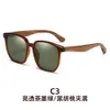 Nowe drewniane kanapki bambusowe i drewniane okulary przeciwsłoneczne, przeciwsłoneczne okulary przeciwsłoneczne