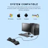 Gadgets USB Triple Foot Switcher Controller Key Customized Keyboard Mouse Gaming Multimedia Action Pedal for Computer Medical Devices