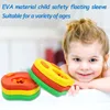 Baby float 6pcs Set EVA Foam Swim Discs Arm Bands Floating Sleeves Inflatable Pool Float Board Children Swimming Circles 240415