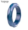 Classic Resin Cuff Bracelets Bangles for Women New Fashion Colorful Blue Acrylic Wide Bracelet Female Simple Charm Party Jewelry Q9835568