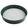 Garden Decorations Brand None Sieve Compost Green Metal Sand Hand 12.7 Mm 1pcs 3 Mesh 37cm 6.4 Coarse Fine