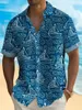 Beach Hawaiian Casual Herren Shirt Outdoor Street Daily Herbst Turnen Kurzarm Mode für Jungen 240415