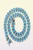 12mm Miami Tennis Cuban Link Catene Collane Uomini 316L Acciaio inossidabile Colora Colora Colora Pesante Oro Oro Fashi