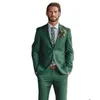 Men's Suits Formal Wedding For Men Elegant Groom Outfits Terno Single Breasted Notch Lapel Skinny Slim 2 Piece Jacket Pants