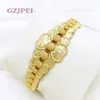 Collier de bijoux classiques Set Nigeria Collier de mode Boucles d'oreilles Bracelet Bracelet Mariage Party Gift 240410