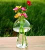 マッシュルームの形をしたガラス花瓶のテラリウムボトルコンテナフラワーテーブル装飾モダンスタイルの装飾品6piece6542281