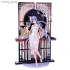 Action Toy Figures 25 cm Cantante di figure anime virtuali Luo Tianyi Cheongsam può emettere ornamenti periferici di luce Ornamenti per la bambola Modello Tank Toys Y240415