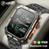 Watches 2023 New C20 Pro Smart Watch Voice Assistant BT Wireless Call Business Outdoor Sport Waterproof Arvur för Android iOS