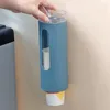 Keukenopslag wegwerpbekerhouder plastic fetcher laat automatisch de remover thuiskantoor muur hangend papier laten vallen