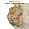 Backpacks Tactical Vest Accessories 1000d Lightweight Waterproof Water Bag Molle Backpack Millitary Edc Pouch Airsoft Gun Hunting Vest