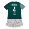 23 24 SV Werder Bremen Kids Kid Soccer Jerseys Ducksch Bittencourt Buchanan Burke Fullkrug Veljkovic Friedl Home Away 3rd Football Shirts