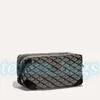 Traitrait pour femmes Clutch 25 Sacs de maquillage pour hommes zipper crossbodybag à main mode de voyage en cuir de voyage