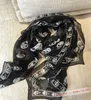 Skull head light beach scarf women039s summer beach scarf daily decoration silk scarves5626908