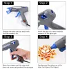 Gun Handkit High Power 100W Gale de colle électrique avec 15pcs 11 mm * 200 mm Stick Hot DIY Melt Glue Gun Repair Woard