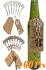 Metallnyckel Ölflasköppnare vinring nyckelring bröllopsfest gynnar vintage kök tillbehör antika gåvor till gäster7137748