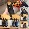 2024 Fashion Designer Dress Shoe Sole Loafer Luxury Women Platform Shoes Mans shoes Canvas Rubber Ladies High Quality Leather shoes Casual Shoes Soft