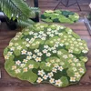 카펫 꽃 매트 거실 침실 장식 숲 홈 정원 깔개 바닥 매트 두꺼운 부드러운 부드러운 안티 슬립 어린이 놀이