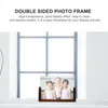 Frames Po Stand Frame en bois Certificat acrylique Solide Picture à double face affichage Clear Base Office