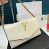 Miroir Qualité Y Chaîne de forme Portefeuille Luxury Mini Mini sac à main Crossbody Designer Sac Femme Sac à main
