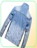 Herren -Trailsuits Einfache Design MEN039S 2 -Stück Set Frühling Herbst Hellblau Long Sleeve Jeans Jacke und Jeans Mode Slim Soli1252268