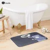 Tapis de bain n'oubliez pas le tapis doux du tapis de serviette